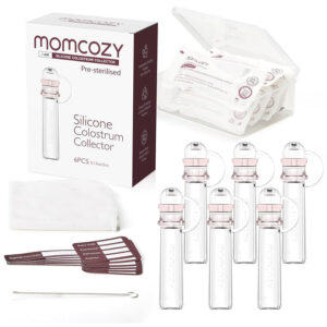 Momcozy Colostrum Reusable Breast Milk Collector 6 Count
